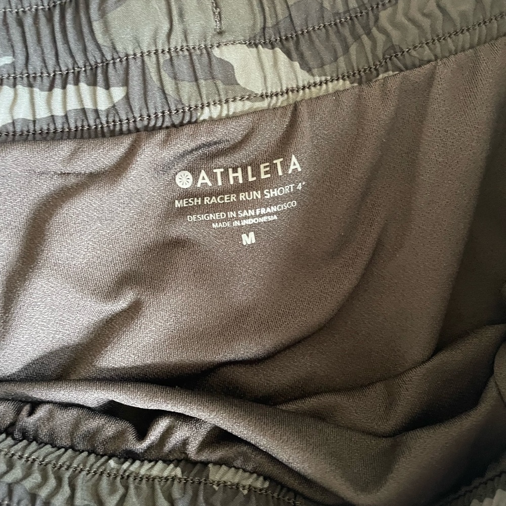 EUC Athleta Mesh Racer Running Short - Picture 7 of 8